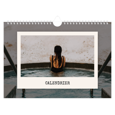Calendrier photo A4 — L'édition portrait [couverture]