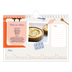 Calendrier photo A5 — Une année de recettes [couverture]