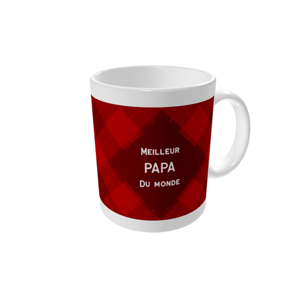 Mug personnalisé — Carreaux traditionnels