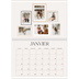 Calendrier photo A4 double (30 x 40 cm) — Galerie de mur photo [Janvier]
