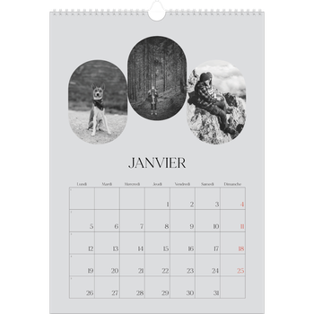 Calendrier photo A3 — Sur la route