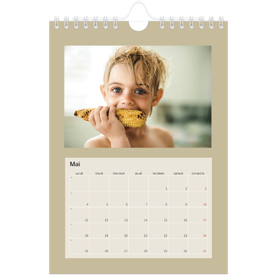 Calendrier photo A5 — Terracotta [couverture]