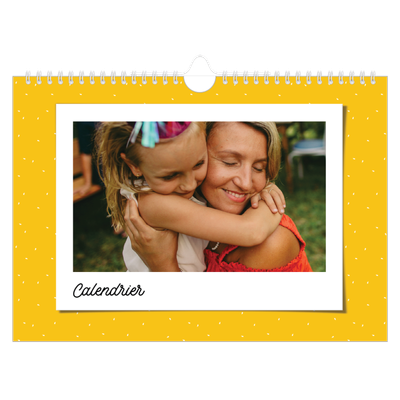 Calendrier photo A4 — Cliché rétro pop [couverture]