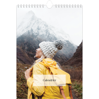Calendrier photo A4 (20 x 30 cm) — Superposition discrète [couverture]