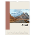 A3 Calendrier annuel — Vues du monde [Avril]