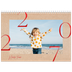 Calendrier photo A4 double (30 x 40 cm) — Touches de rouge [couverture]