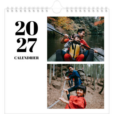 Calendriers annuels carré — Sérif et moments [couverture]