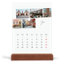 Calendrier de bureau support bois - portrait  — Escapade citadine [Janvier]
