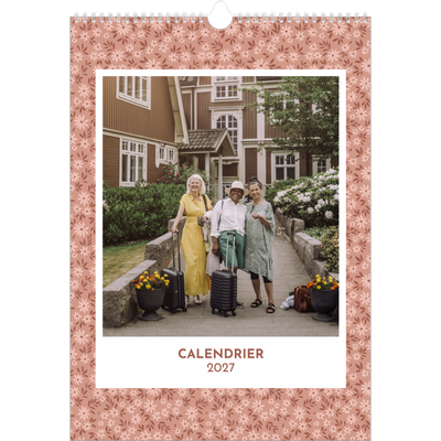 A3 Calendrier annuel — En floraison [couverture]
