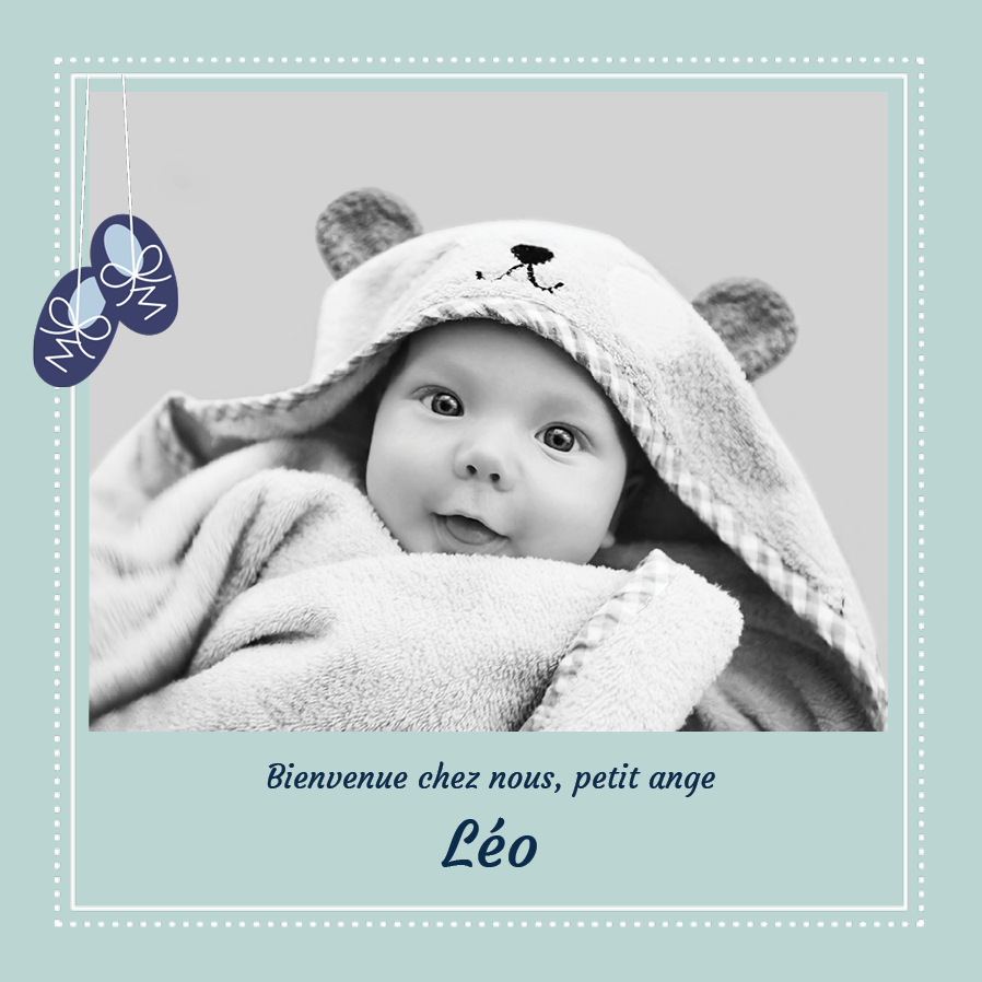 Cartons d'invitation — Chaussons