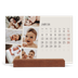 Calendrier de bureau support bois - paysage   — Souvenirs en mouvement [Janvier]