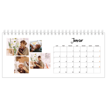 Calendrier de bureau — Journal Intime