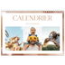 Calendrier photo A4 double (30 x 40 cm) — Effet pinceau [couverture]
