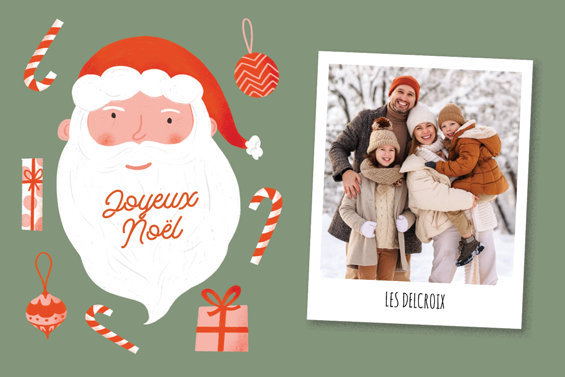 Faire-part & Cartes — Drôle de Papa Noël