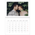 Calendrier photo A4 double (30 x 40 cm) — Date superposée [Mars]
