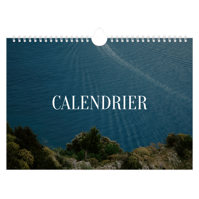 Calendrier photo A4 — Évasion sans fin [couverture]
