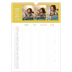 Calendrier familial A3 — Agenda tout en couleurs - Famille de 4 [couverture]