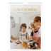 Calendrier photo A4 (20 x 30 cm) — Large texte Doré [couverture]