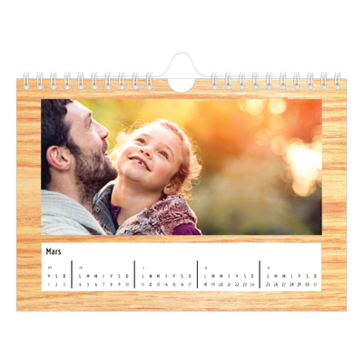 Calendrier photo A5 — Rustique [Mars]