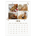 A3 Calendrier annuel — Chiot joueur [Avril]