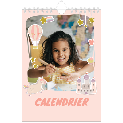 Calendrier photo A5 — Licorne magique [couverture]