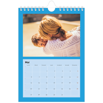 Calendrier photo A5 — Panel de couleur [couverture]