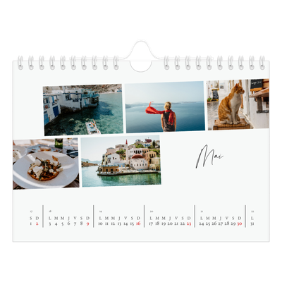 Calendrier photo A5 — Escapade citadine [Mai]
