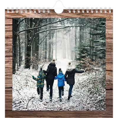 Calendriers annuels carré — Rustique [couverture]