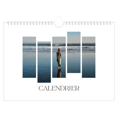 Calendrier photo A4 — Fragments de voyage [couverture]