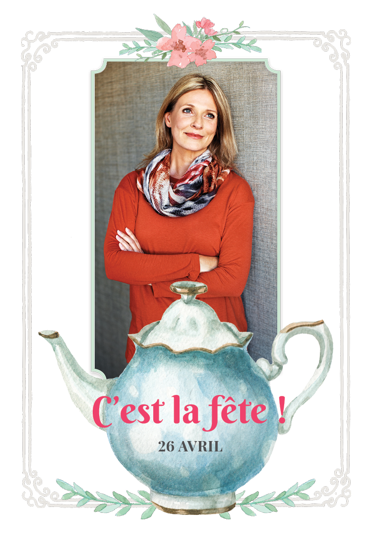 Cartons d'invitation — Pause thé