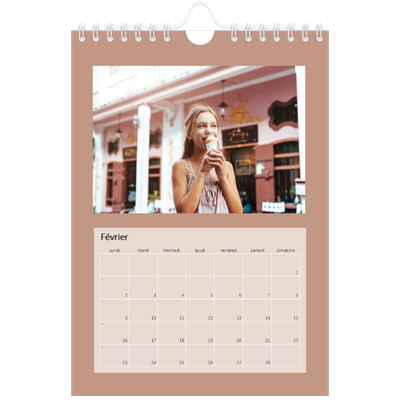 Calendrier photo A5 — Terracotta [Février]