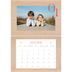 Calendrier photo A4 double (30 x 40 cm) — Touches de rouge [Janvier]
