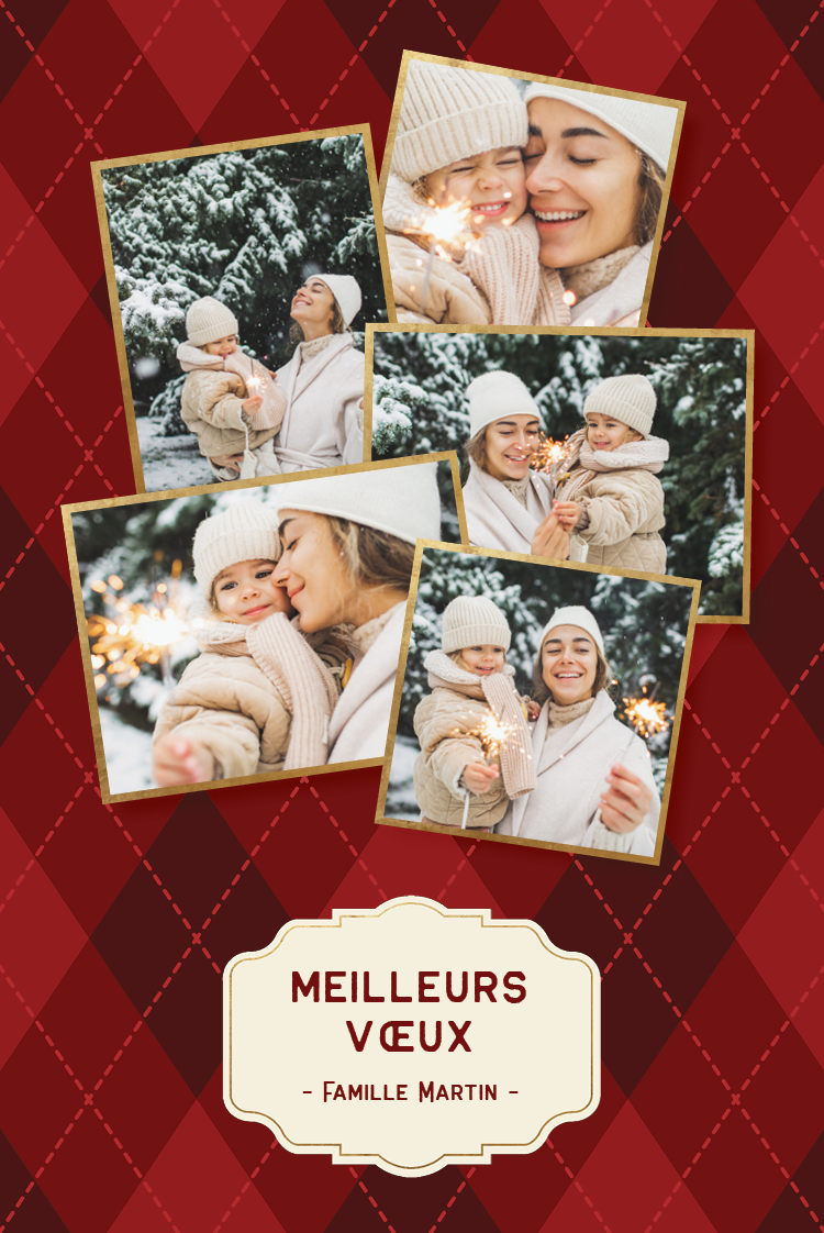 Faire-part & Cartes — Noël traditionnel