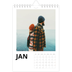 Calendrier photo A5 — Espace blanc [Janvier]