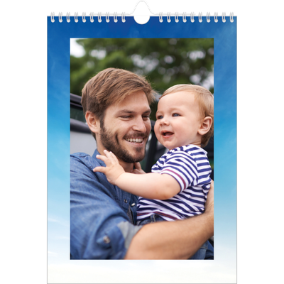 Calendrier photo A4 (20 x 30 cm) — La tête dans les nuasges [couverture]