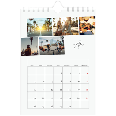 Calendrier photo A5 — Escapade citadine [Avril]