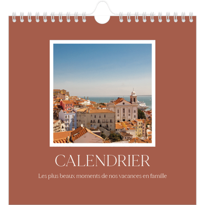 Calendriers annuels carré — Couleurs classiques [couverture]