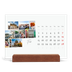 Calendrier de bureau support bois - paysage   — Escapade citadine [Février]