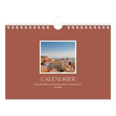 Calendrier photo A5 — Couleurs classiques [couverture]
