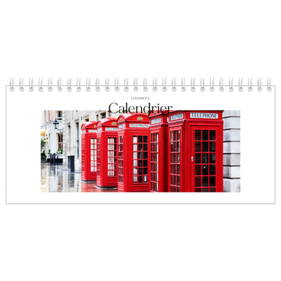 Calendrier de bureau — Mon carnet de voyage [couverture]