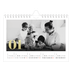 Calendrier photo A5 — Larges numéros brillants [Janvier]
