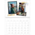 Calendrier photo A4 double (30 x 40 cm) — Esprit scrapbook [Janvier]