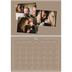 Calendrier photo A4 double (30 x 40 cm) — Souvenirs artisanaux [couverture]