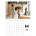 A3 Calendrier annuel — Projecteur sur les lettres [Mars]