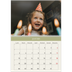 Calendrier photo A4 double (30 x 40 cm) — Chapitres pastel [Janvier]