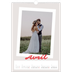 A3 Calendrier annuel — Signature carmin [Avril]