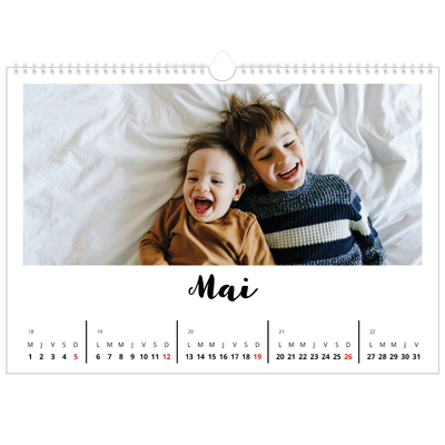 Calendrier photo A3 — Fait Main [couverture]