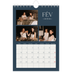 Calendrier photo A5 — Ardoise et sérifs [Février]