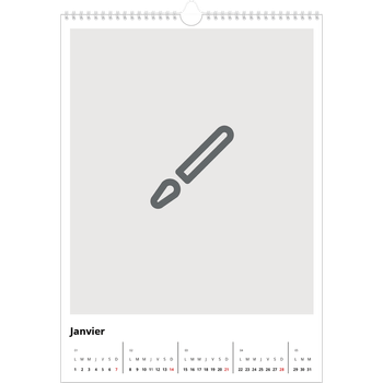 Calendrier photo A3 — Créez votre produit