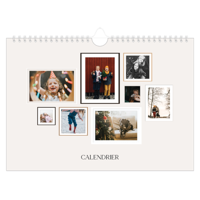Calendrier photo A4 — Galerie de mur photo [couverture]